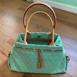 Dooney & Bourke canvas logo handbag